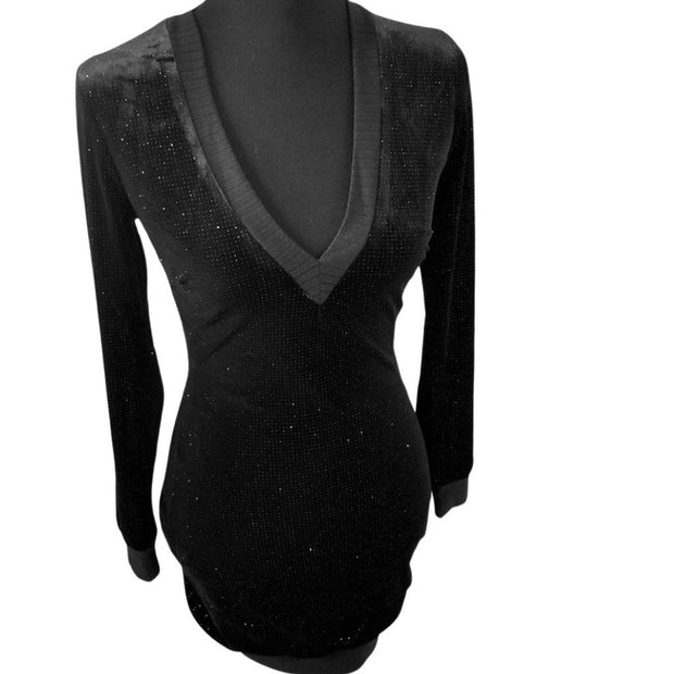 Cosmopolitan Dress the Population Black Stretch Dress Size XS EUC
