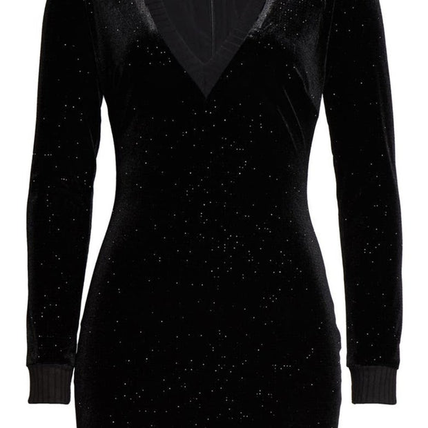 Cosmopolitan Dress the Population Black Stretch Dress Size XS EUC