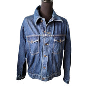 Vintage ROEBUCK'S Denim Blue Jean Jacket Sears 1960's Selvedge Denim