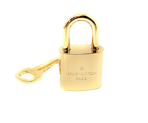 Louis Vuitton PadLock & Key Set Number 309 LV Pad Lock
