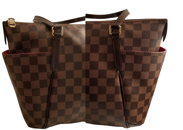 Louis Vuitton Damier Ebene Totally PM Shoulder Bag