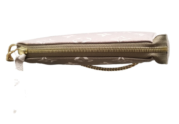 Louis Vuitton Monogram Pochette Accessories Wristlet Pouch Leather