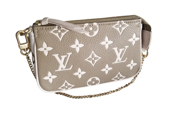 Louis Vuitton Pochette Accessory Monogram Empreinte Leather