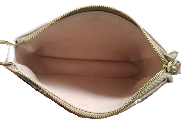 Louis Vuitton Pochette Accessory Monogram Empreinte Leather Wristlet Bag