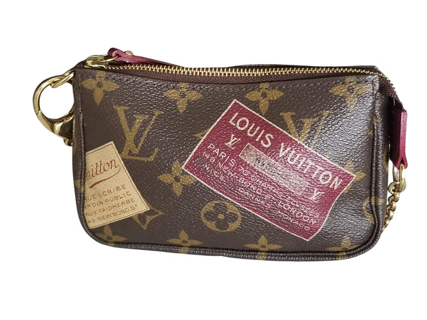 Limited Edition Louis Vuitton Monogram Pochette Wristlet –