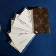 Louis Vuitton, Bags, Rare Vintage Louis Vuitton Porte Cartes Pression Card  Holder Wallet Monogram